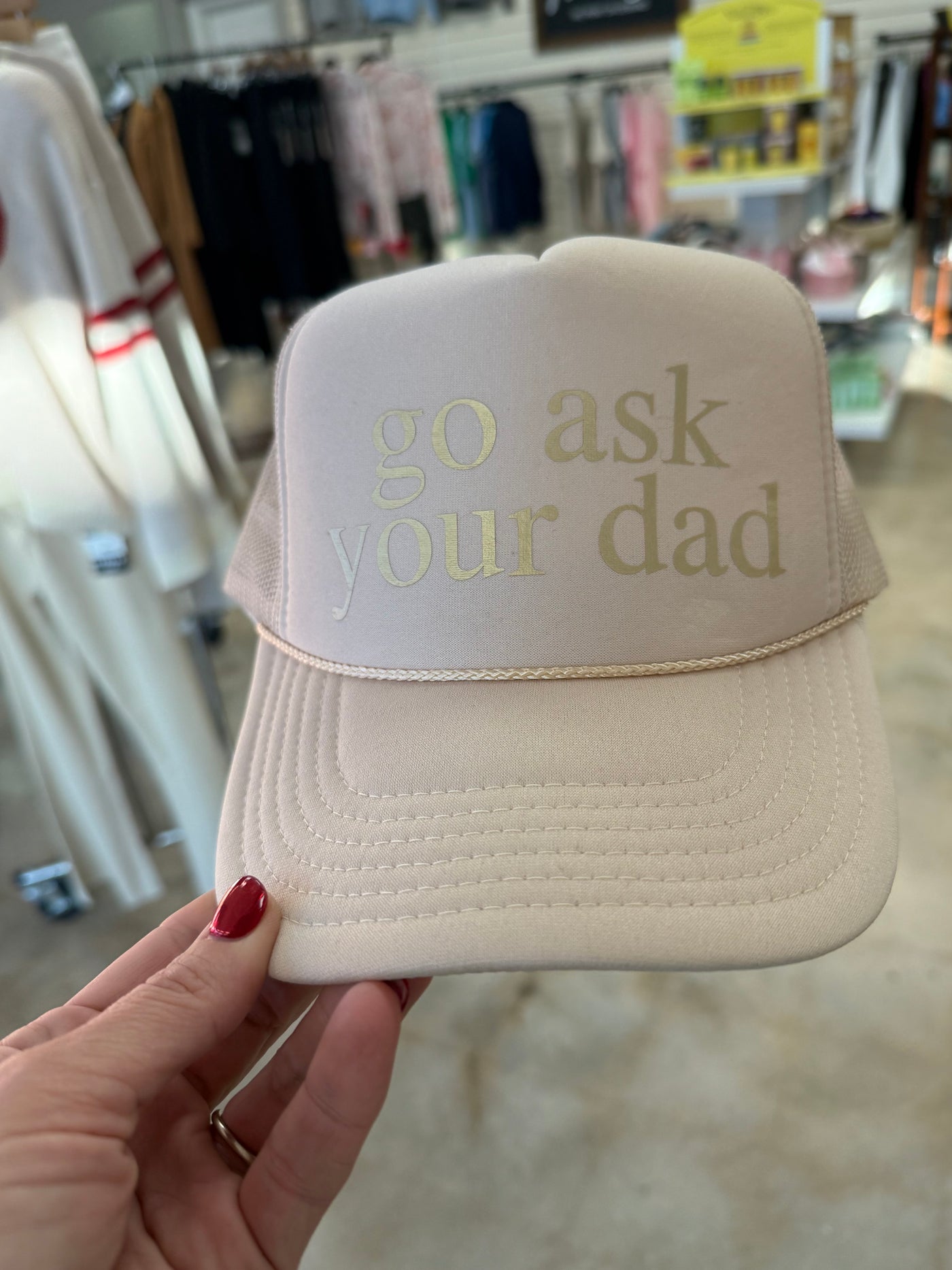 Go ask you dad trucker