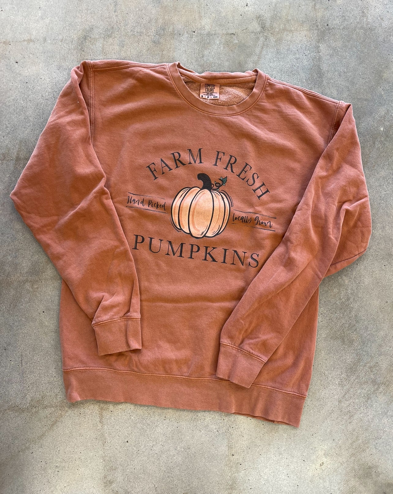 Farm Fresh Pumpkins Crewneck Sweatshirt