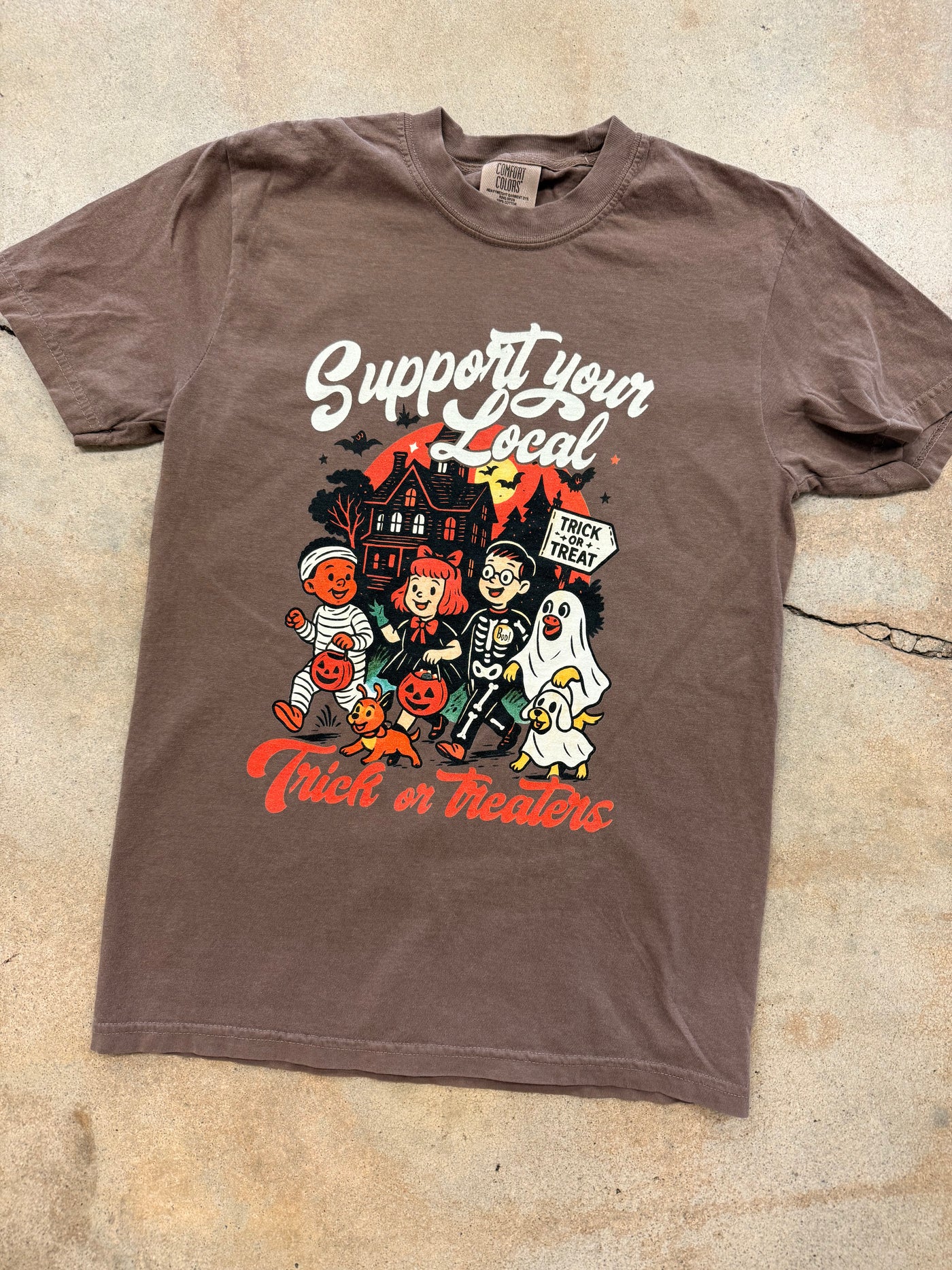 Support Your Local Trick or Treaters Tee