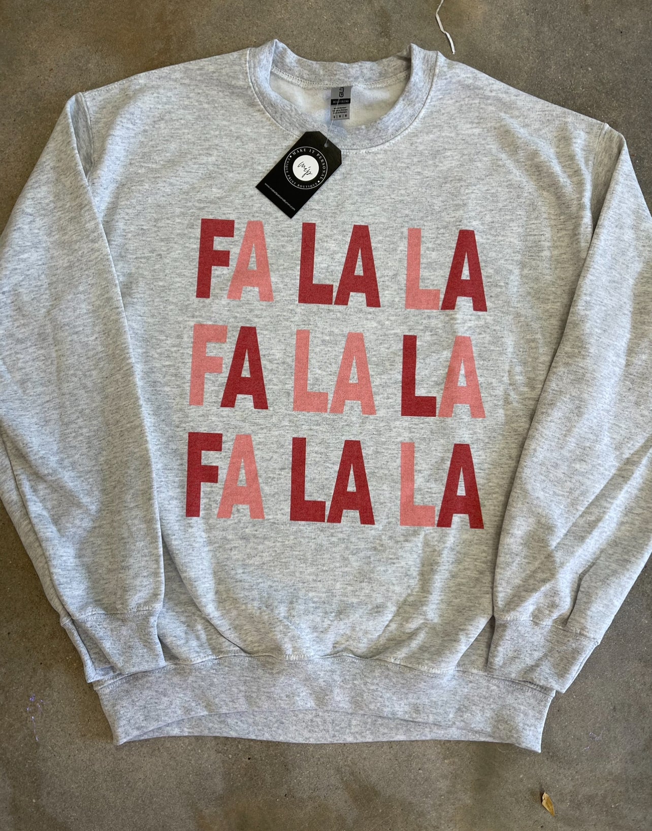 FaLaLaLaLa Crewneck Sweatshirt