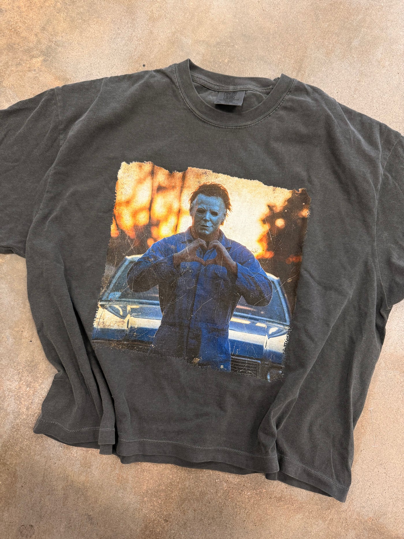 Michael Heart Hands Boxy Tee