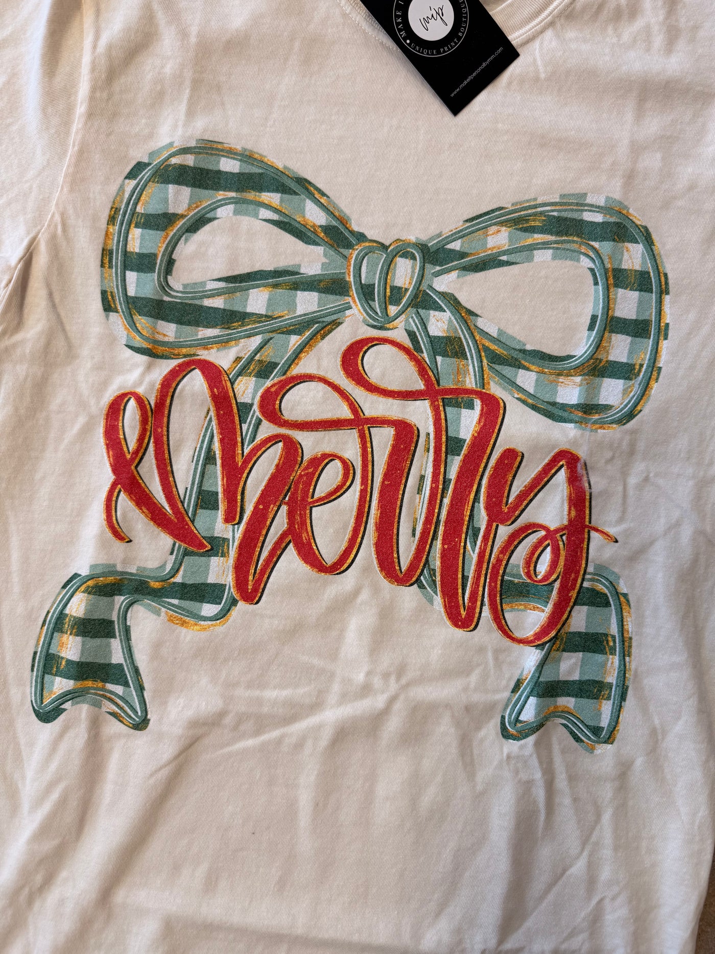 Merry Bow Tee