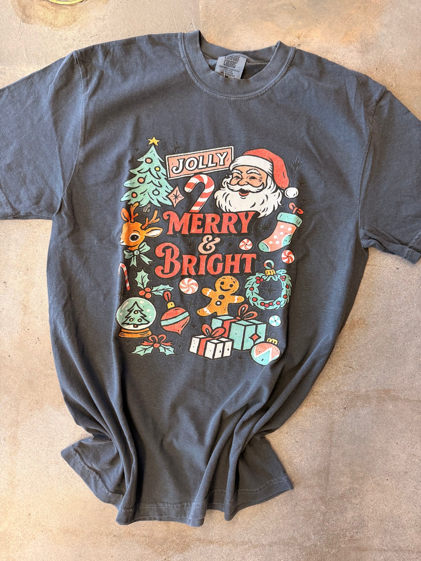 Jolly Christmas Graphic Tee
