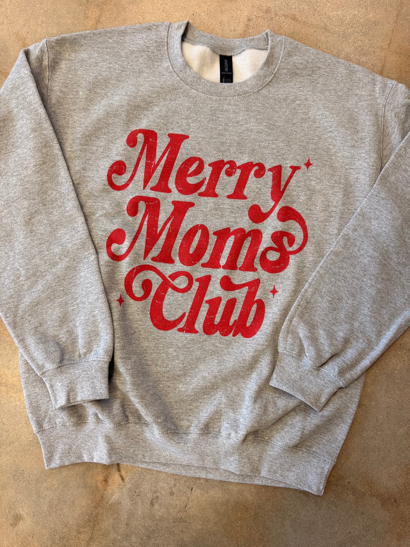 Merry Moms Club Crewneck Sweatshirt