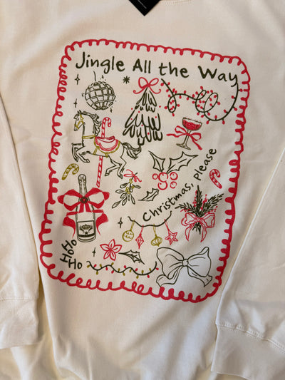 Jingle All the Way Crewneck Sweatshirt