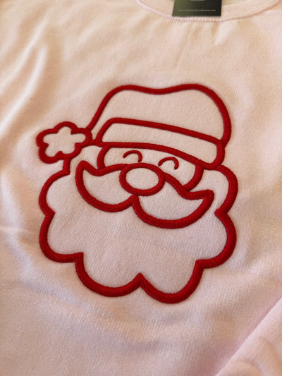 3D Puff Embroidered Crewneck Sweatshirt