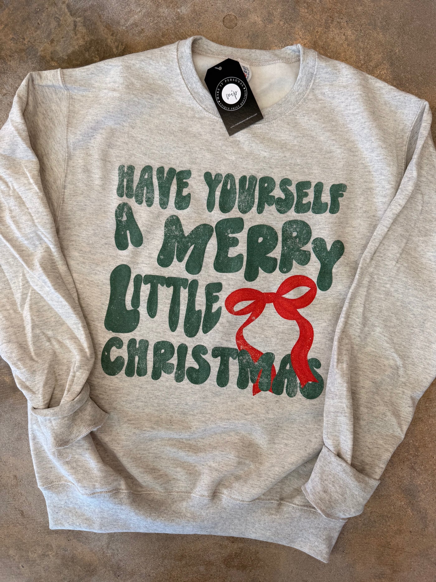 Merry Little Christmas Crewneck Sweatshirt