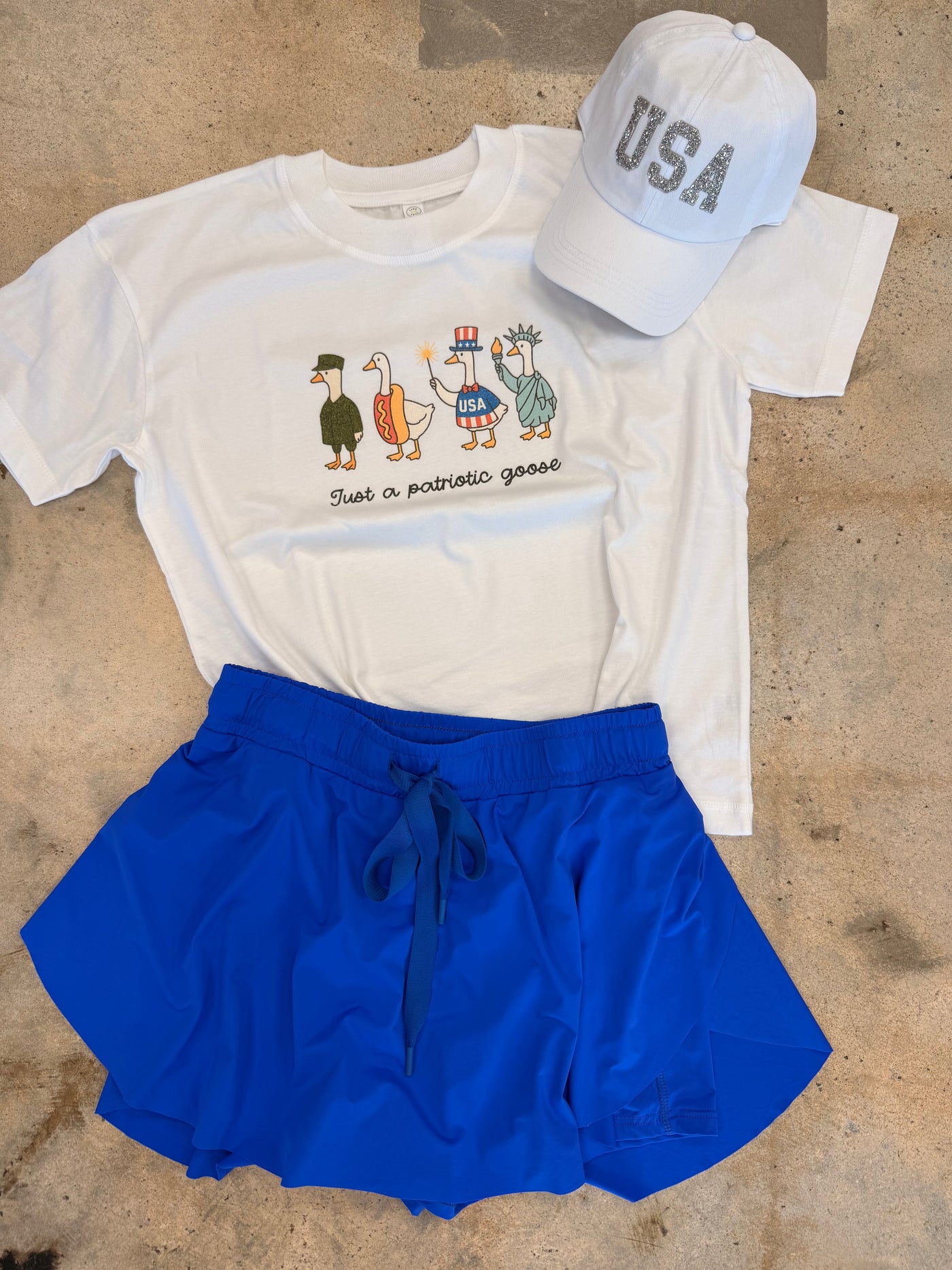 Patriotic Goose Tee
