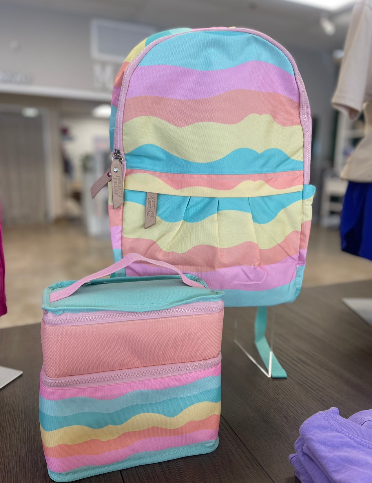 Jadelyn Brooke Wavy BookBag