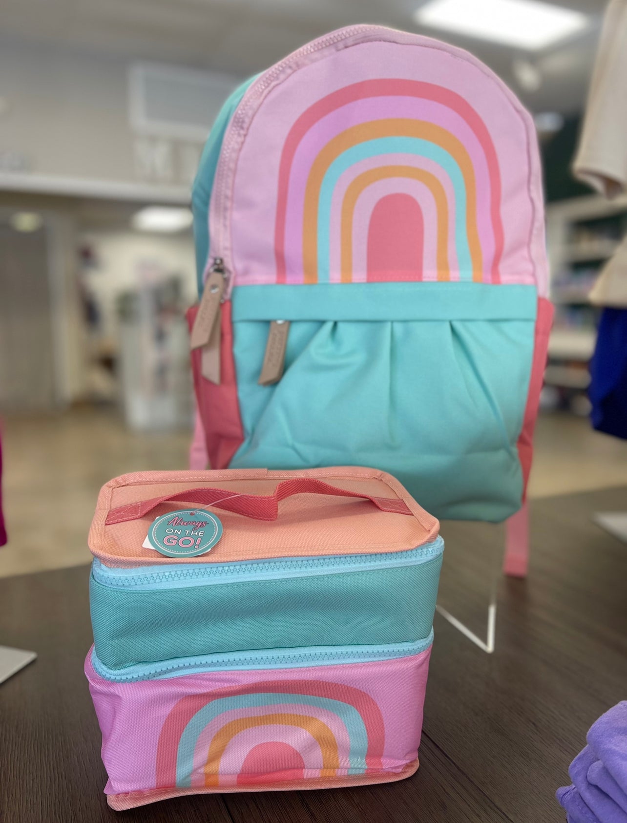 Jadelyn Brooke Rainbow BookBag