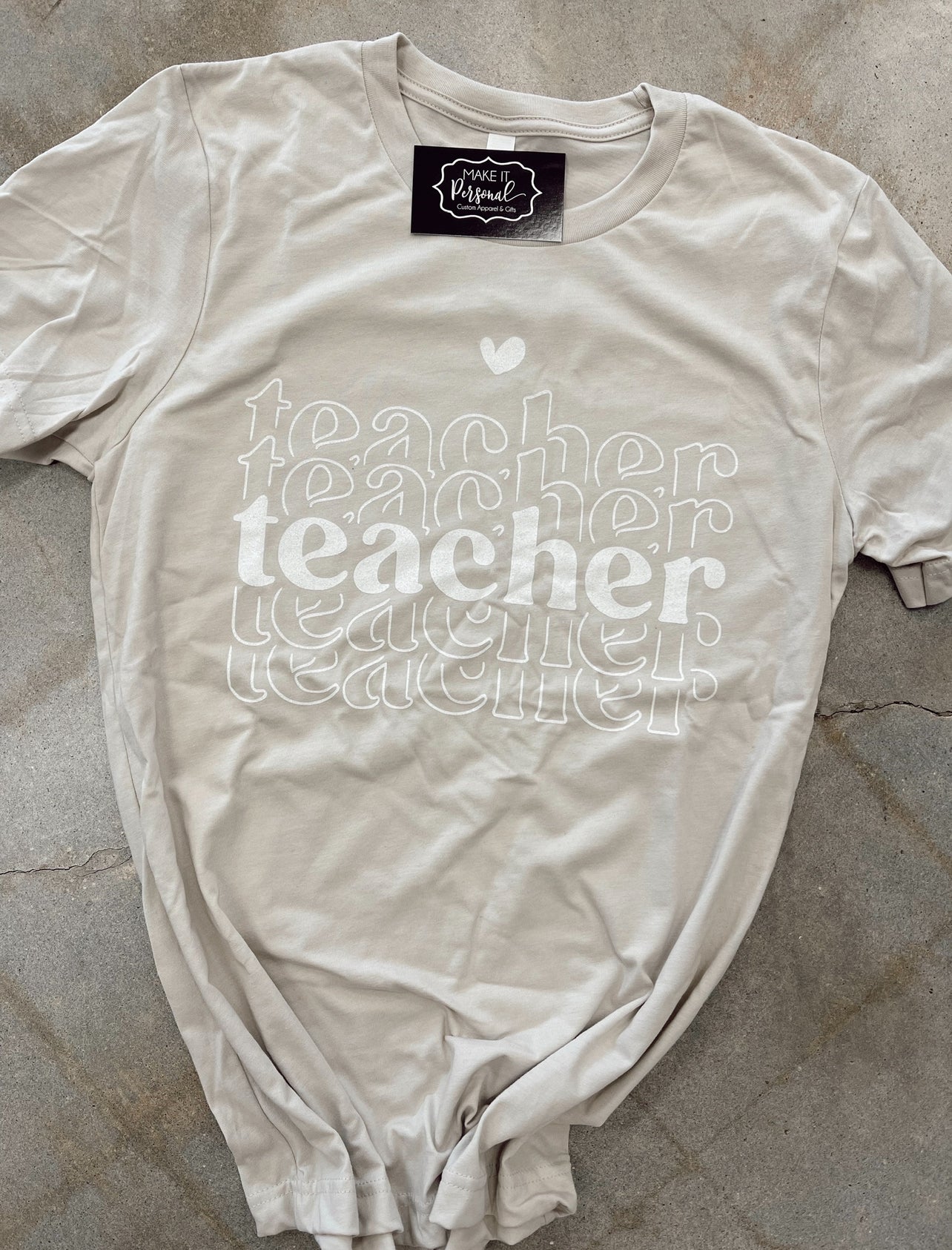 Teacher Heart Tee