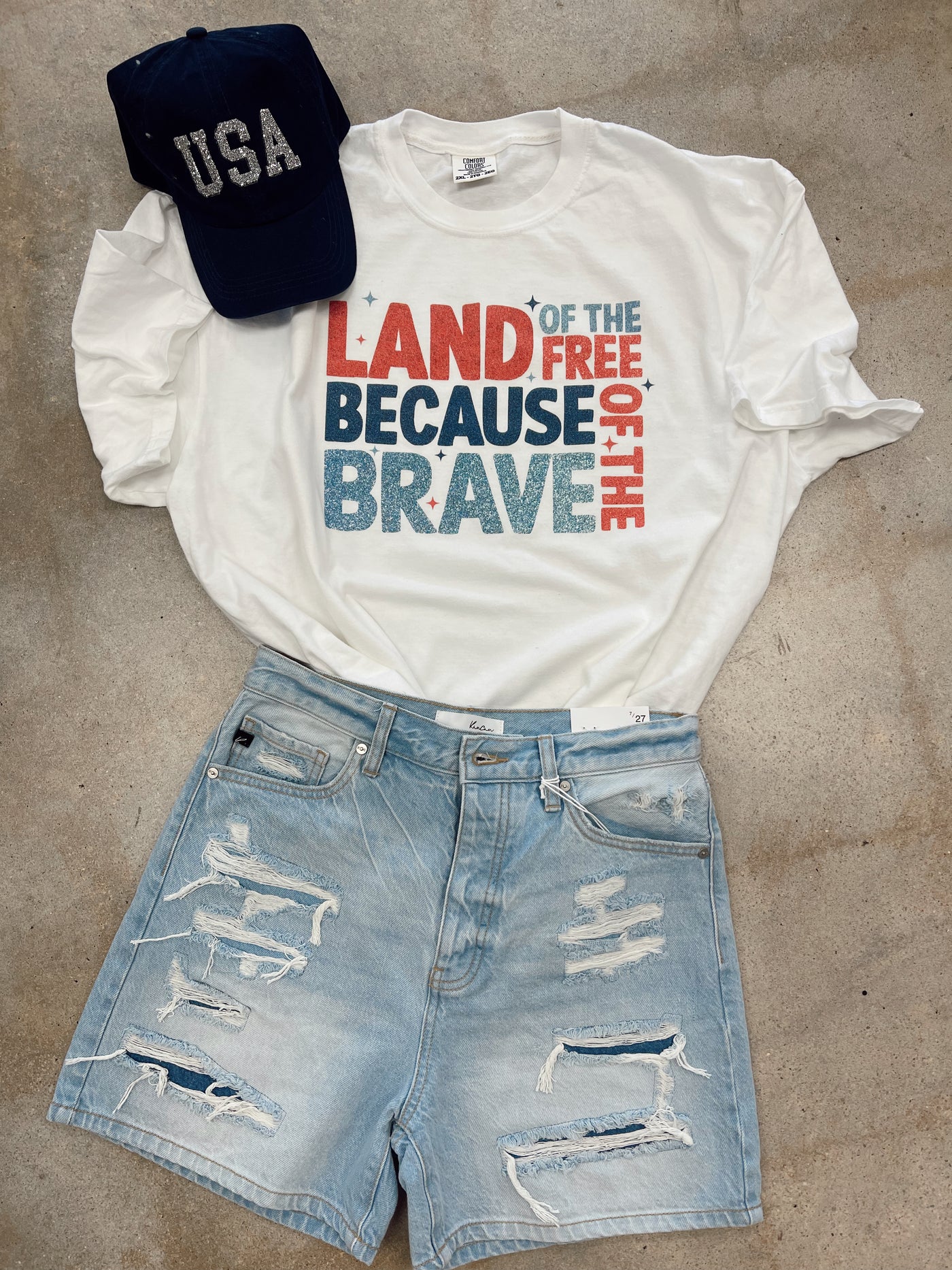 Because of The Brave Tee