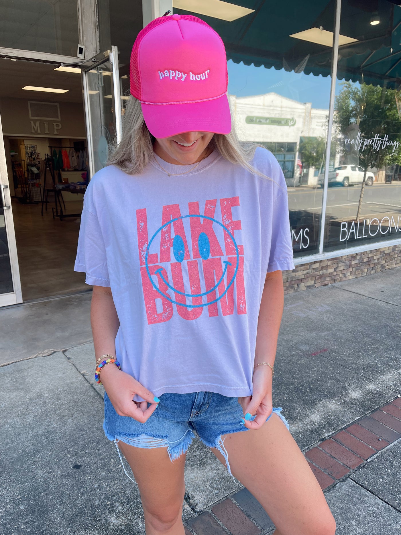 Lake Bum Boxy Tee