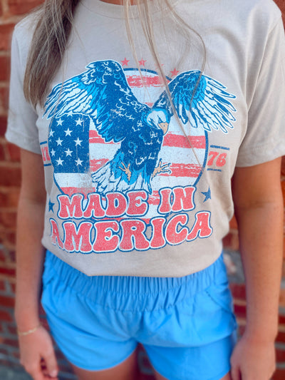 Made In America Vintage Style Tee