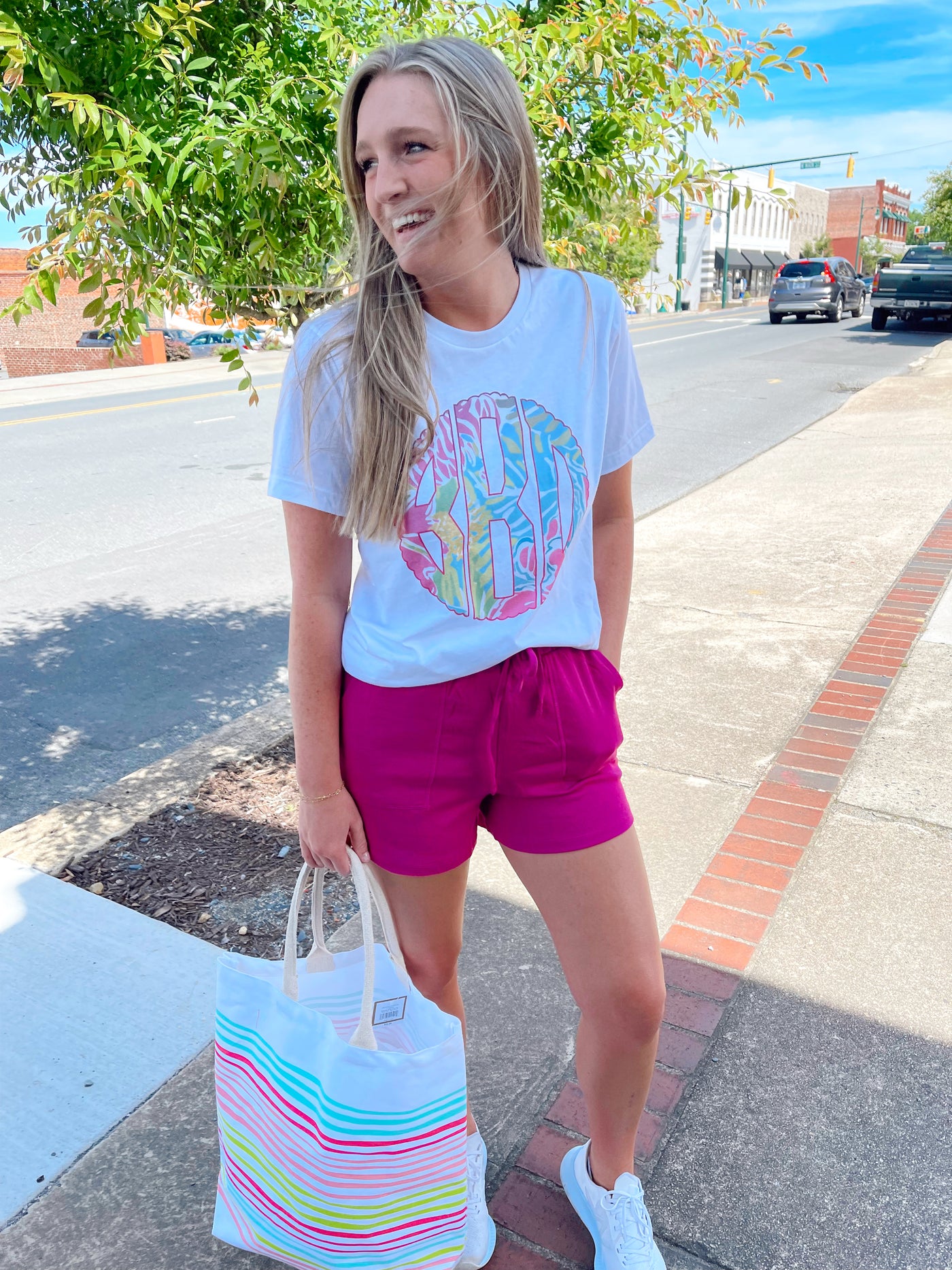 Summer Monogram Tee