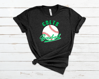 School Mascot Baseball Tee