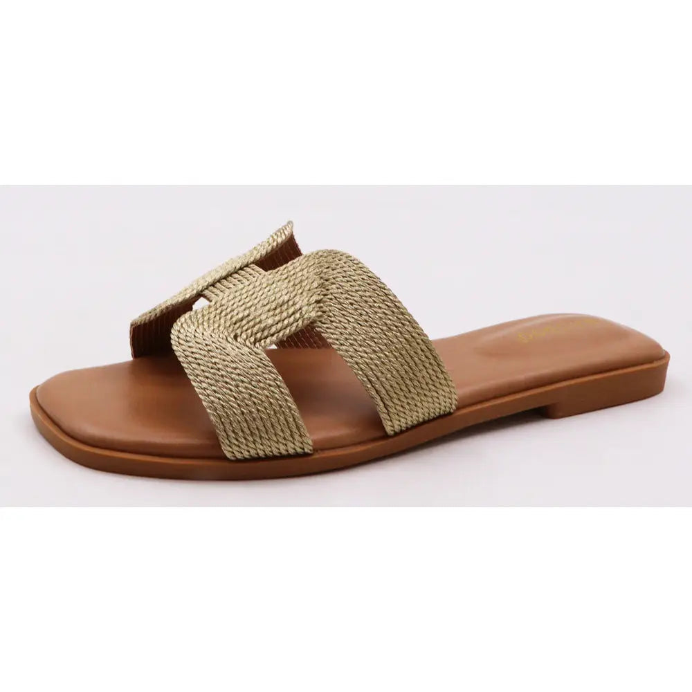 Gold Sandals