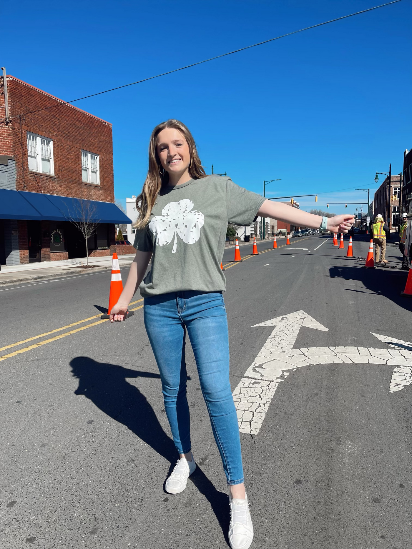 Clover St Patricks Tee