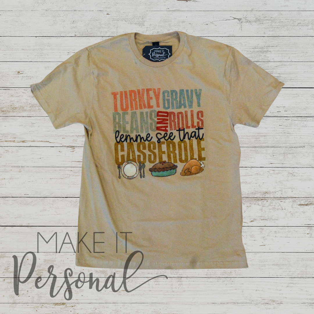 Thanksgiving Casserole Tee