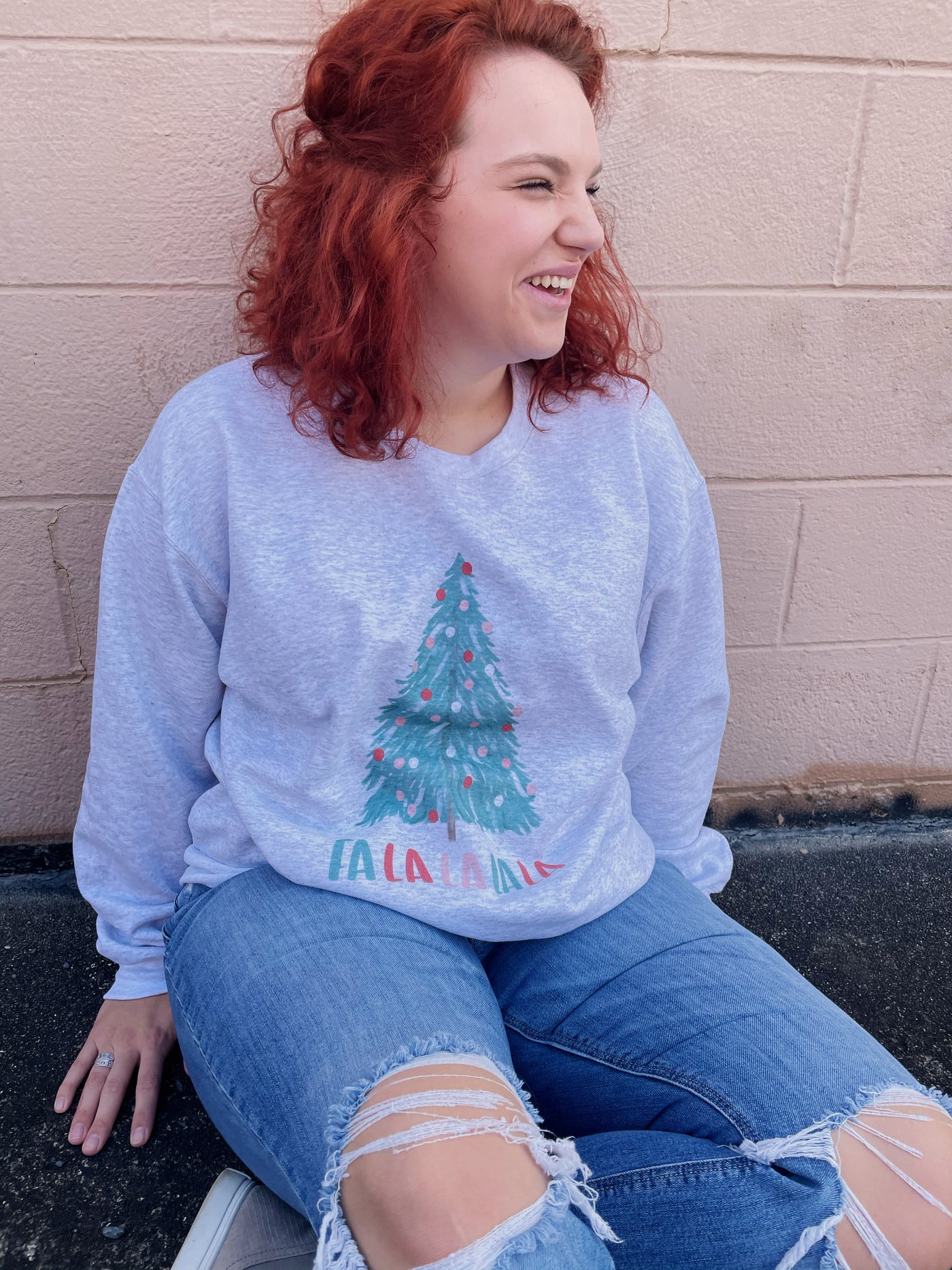 Falalala Christmas Sweatshirt