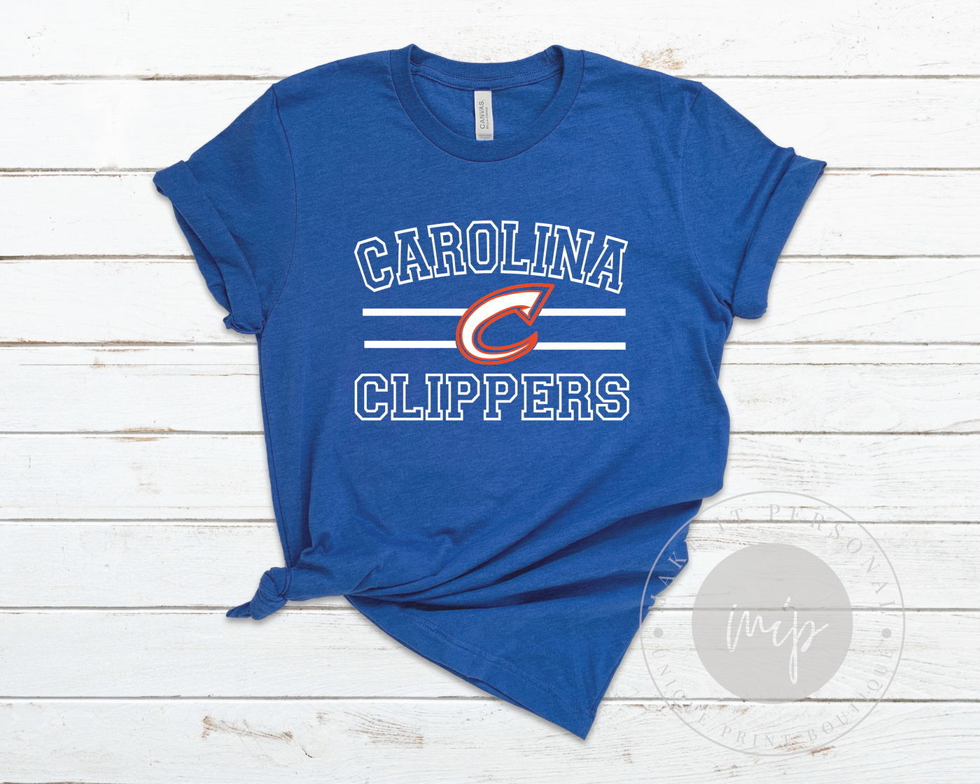 Carolina Clippers Blue Tee