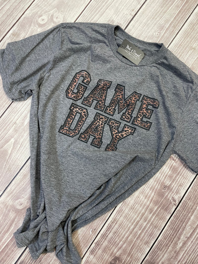 Game Day Leopard Tee