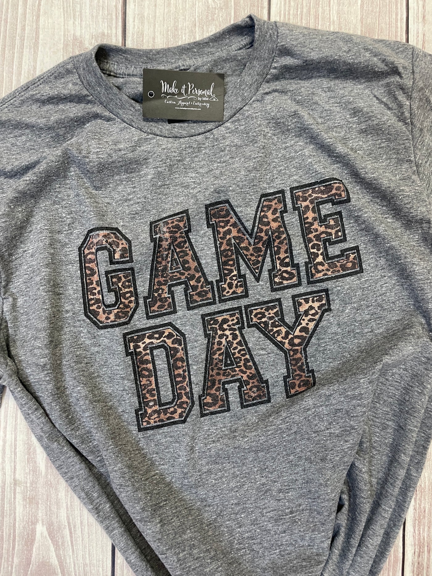 Game Day Leopard Tee