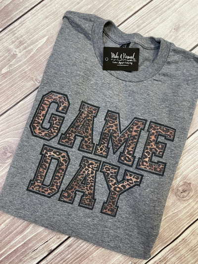 Game Day Leopard Tee