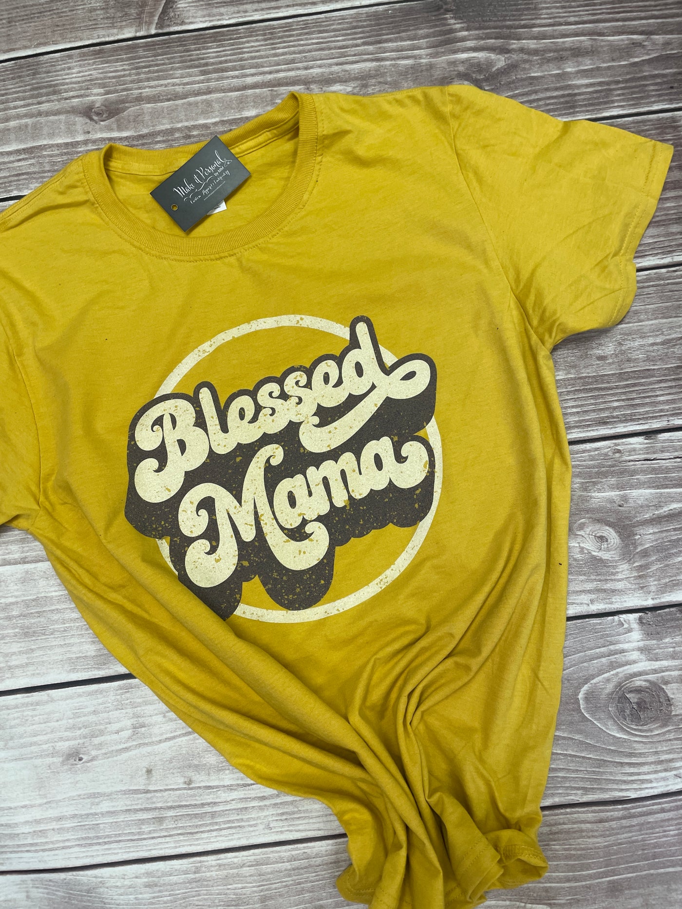 Blessed Mama Retro Tee