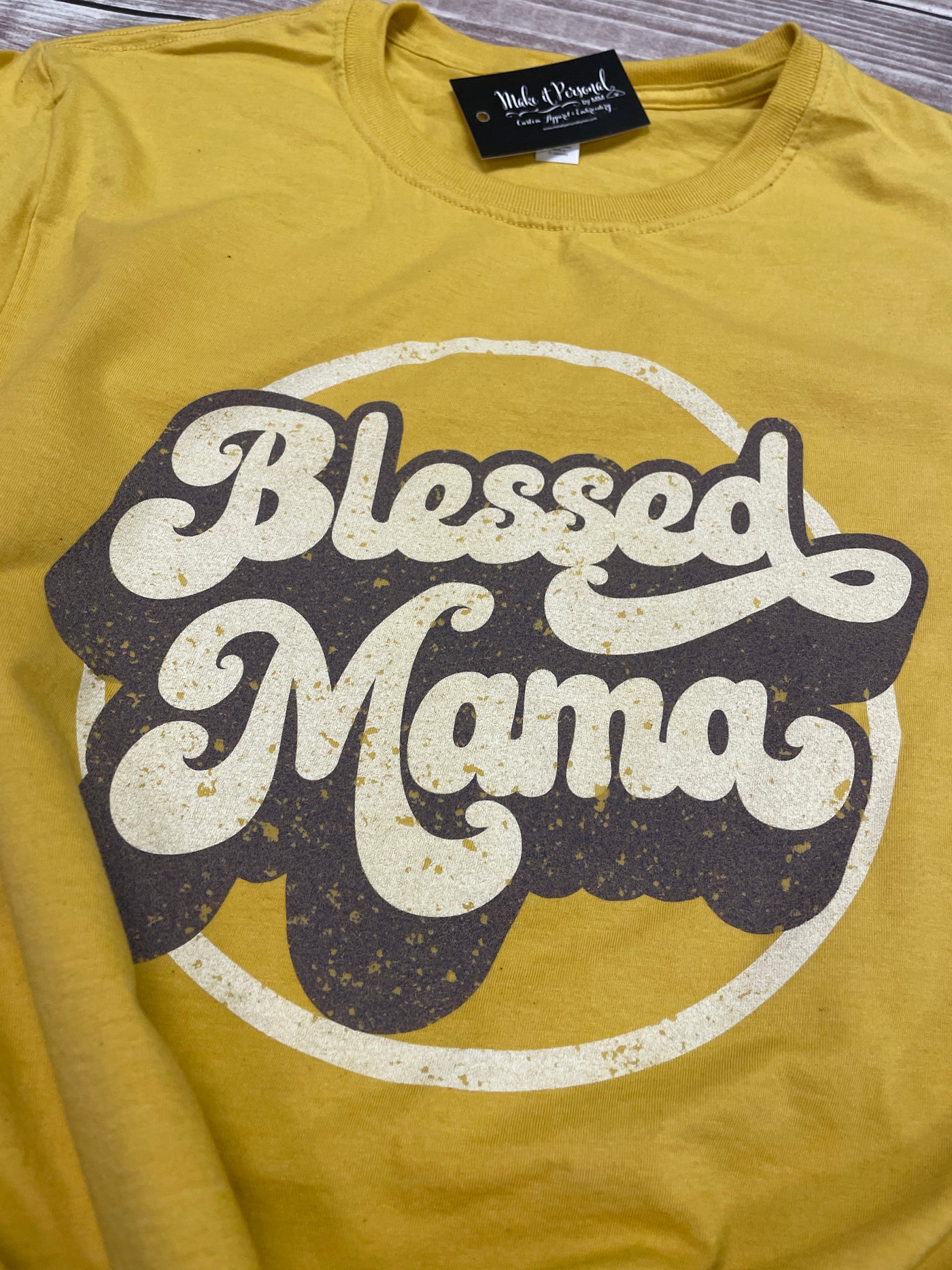 Blessed Mama Retro Tee