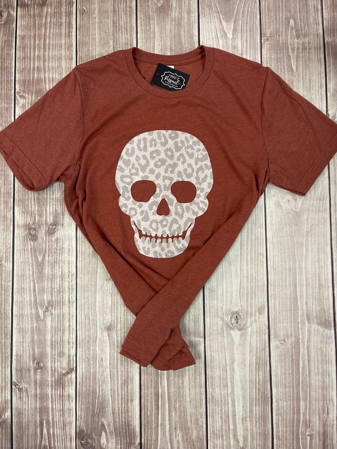 Leopard Skull Tee