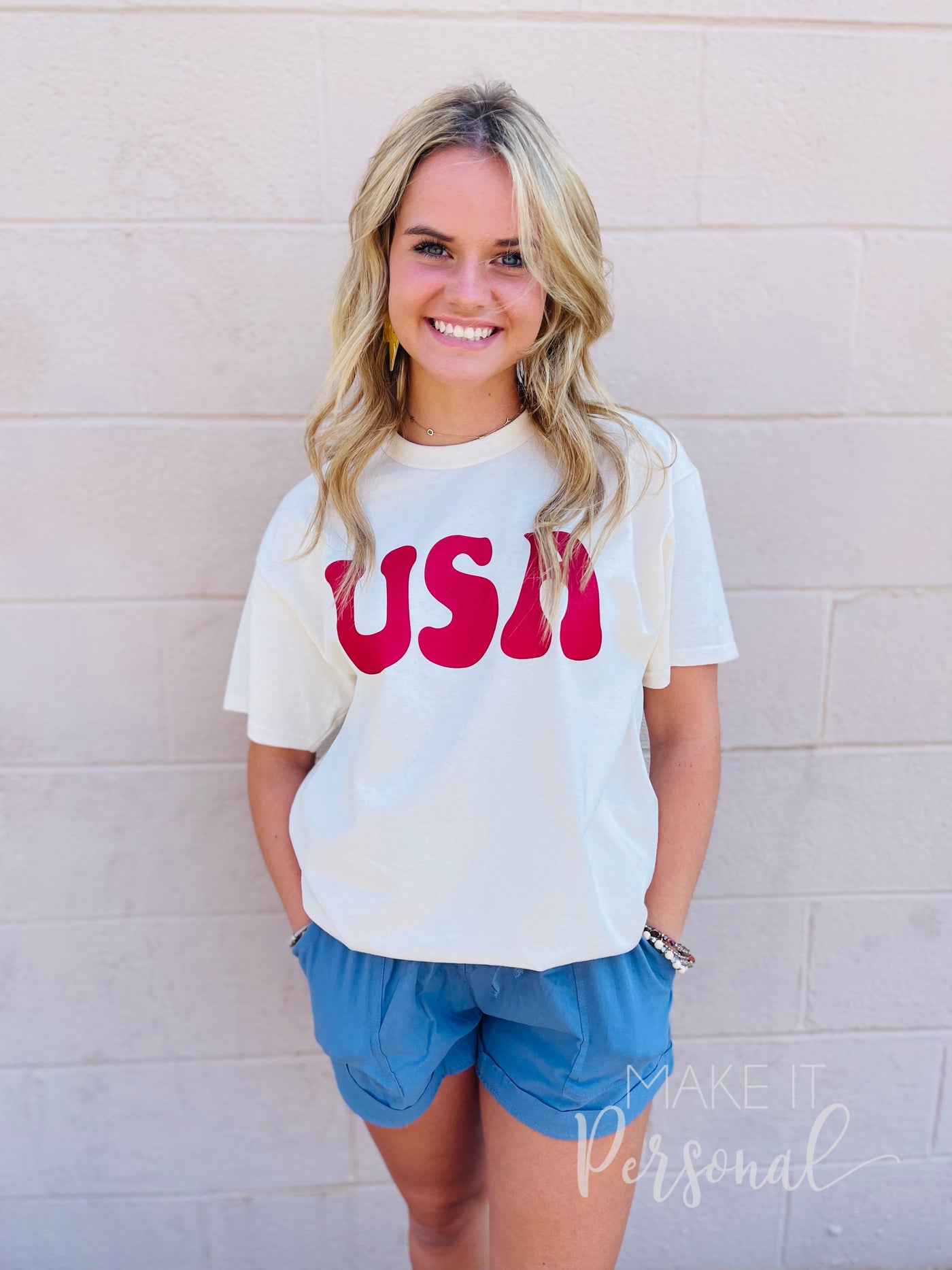 USA Graphic Tee Patriotic