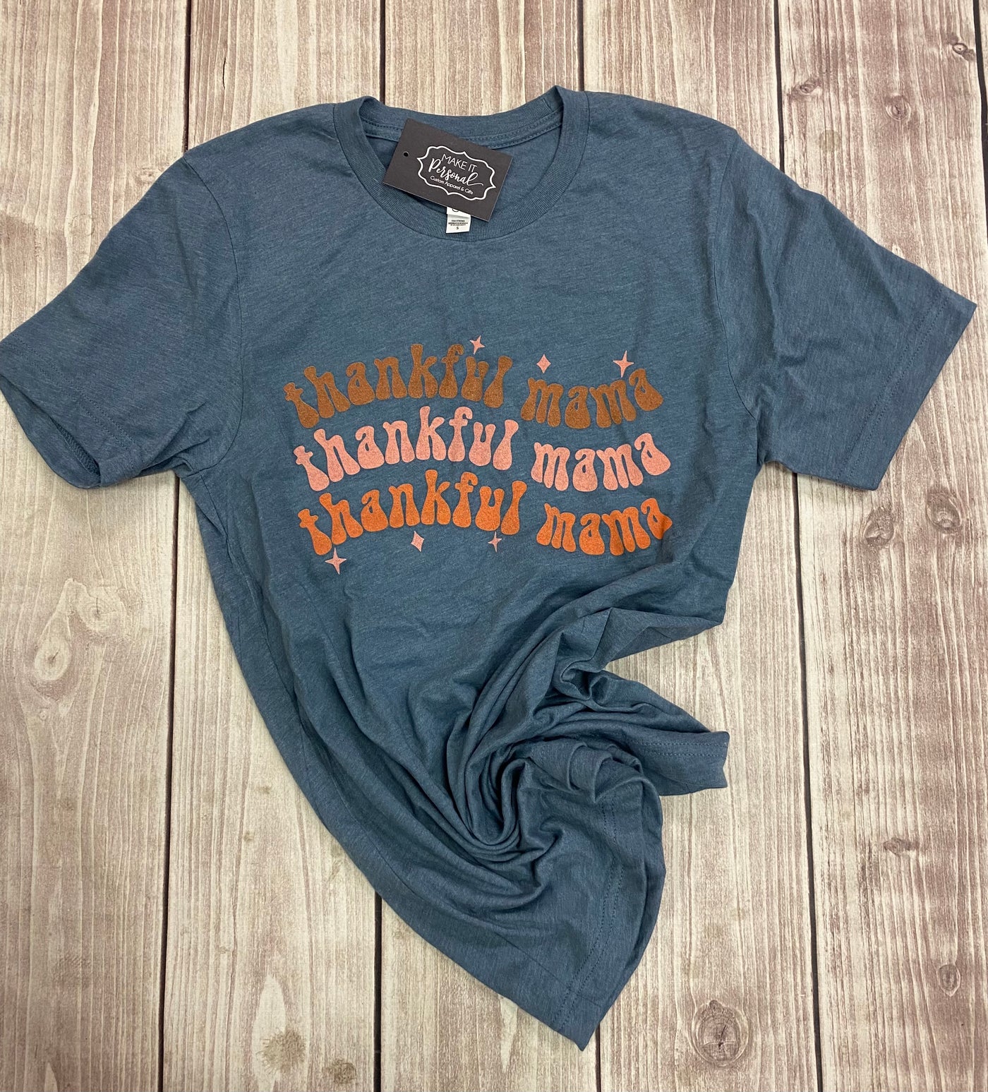 Thankful Mama Retro Tee