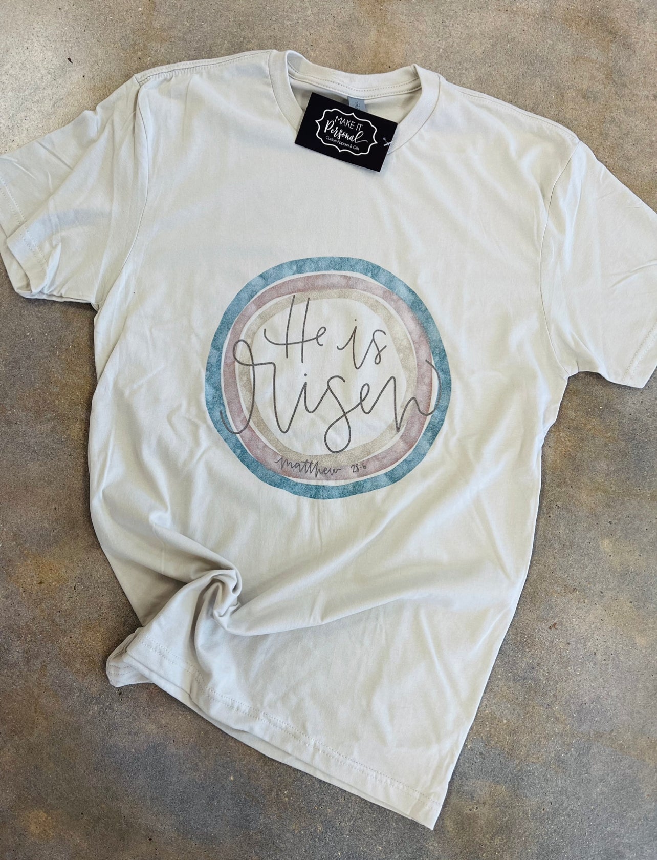 He is Risen Circle Tee