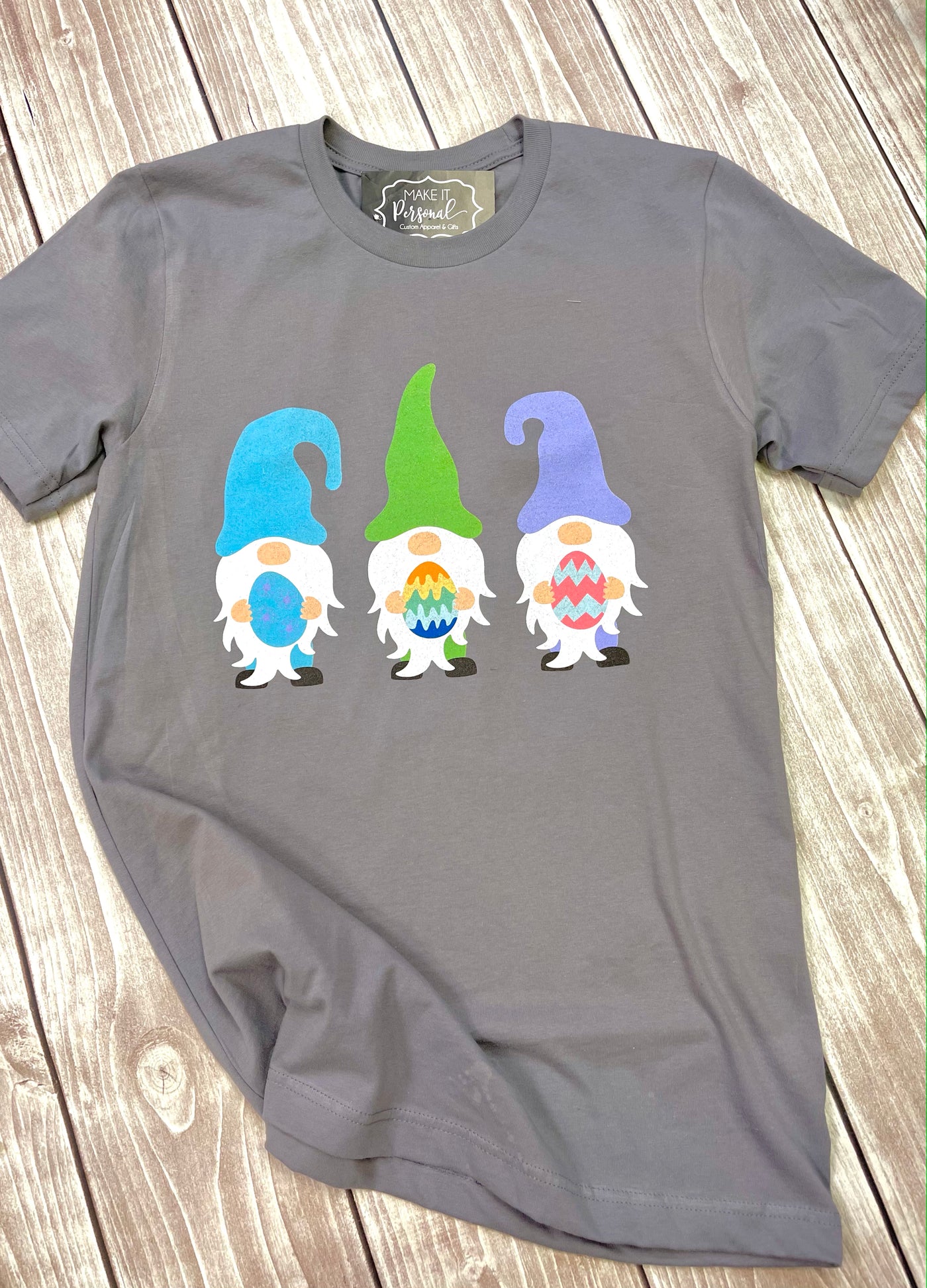 Gnomes holding Easter eggs Tee