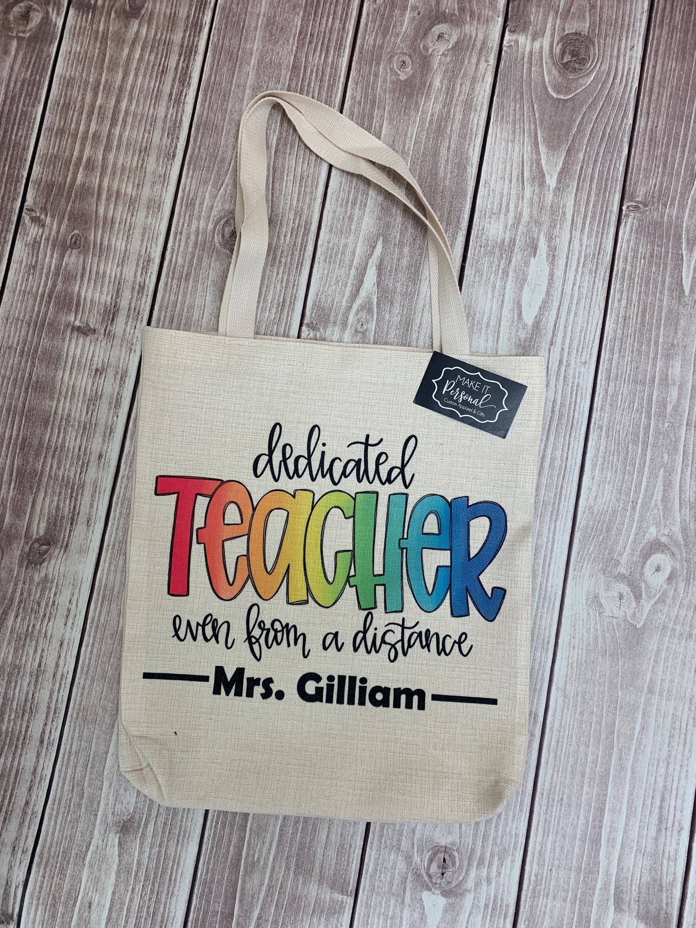 Teacher Appreciation Tote