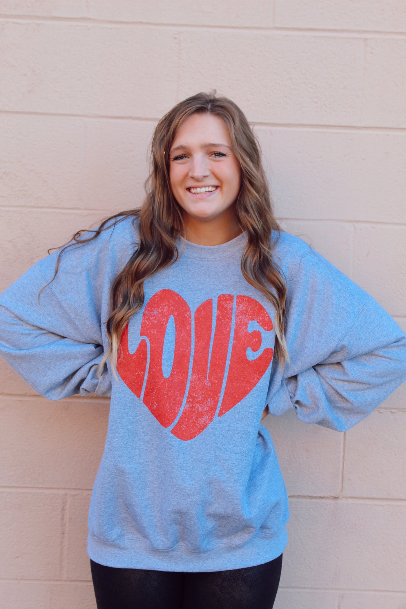 Love Crewneck Sweatshirt