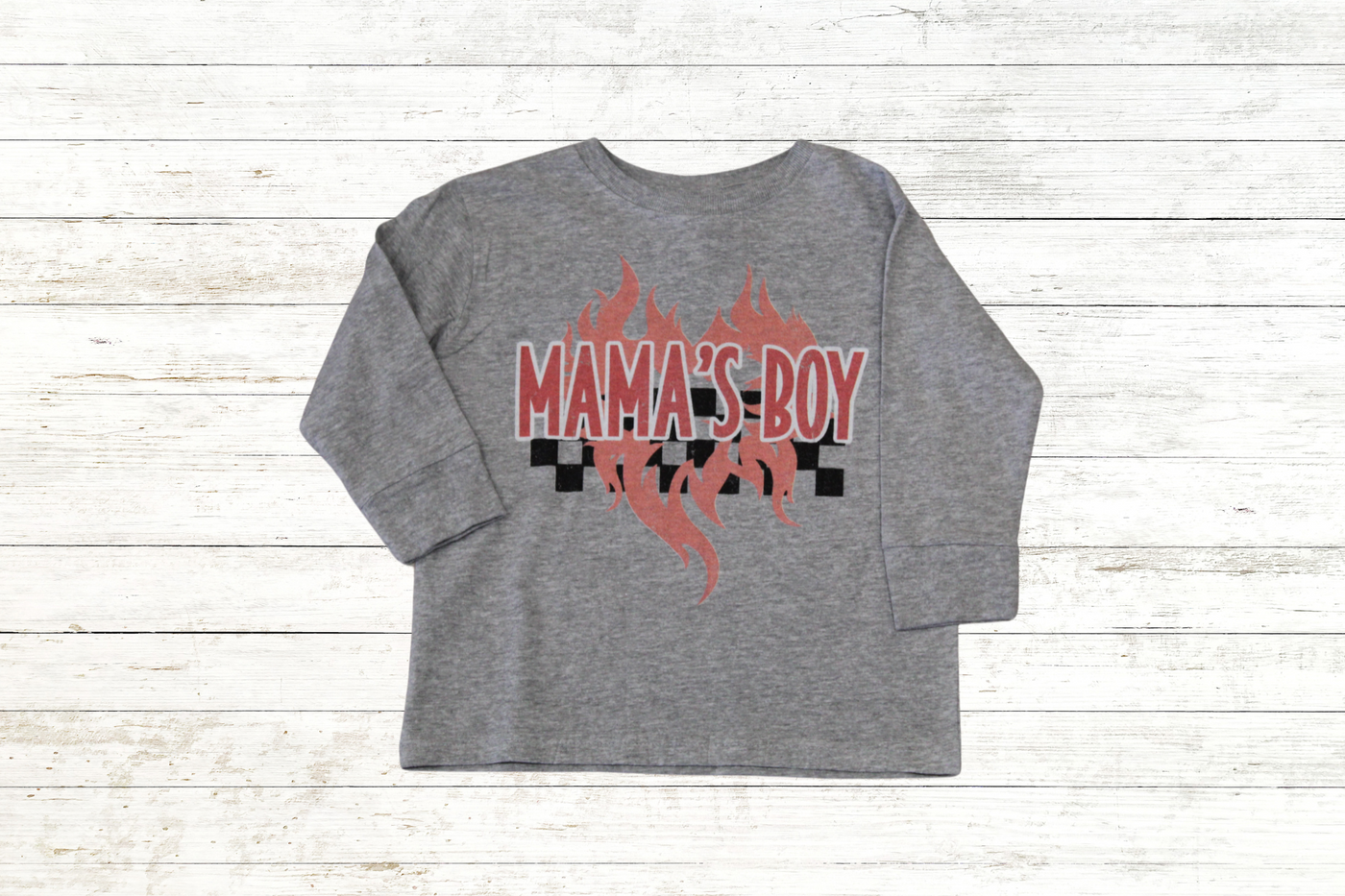 Mama's Boy Valentine Long Sleeve