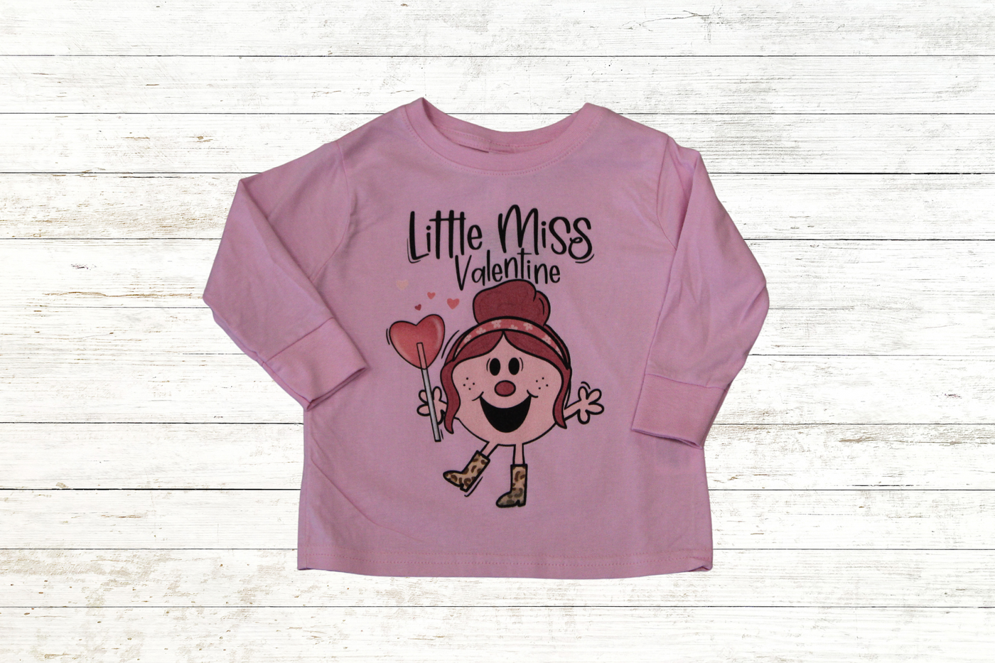 Little Miss Valentine Long Sleeve