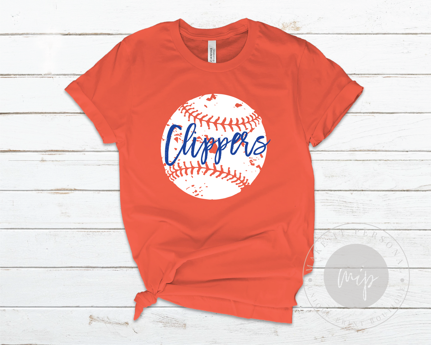 Clippers Baseball Tee