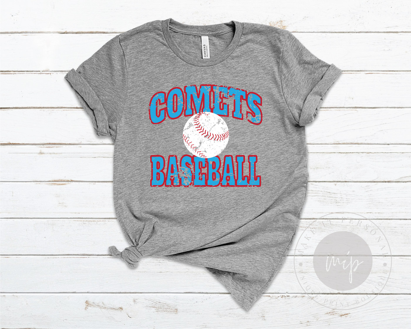 Comets Baseball Tee