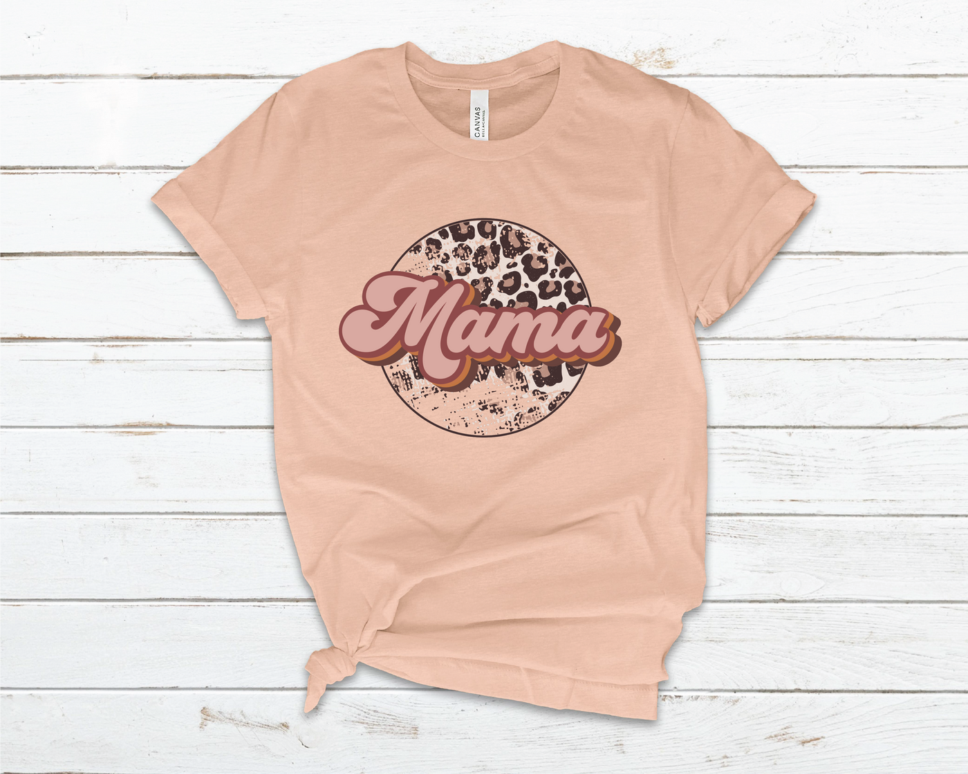 Mama Circle Leopard Tee