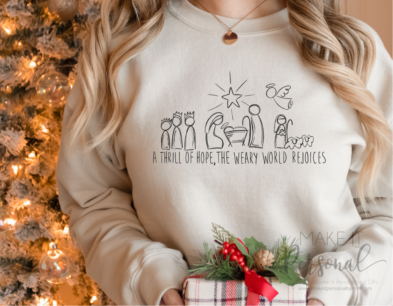 Nativity Hope Crewneck