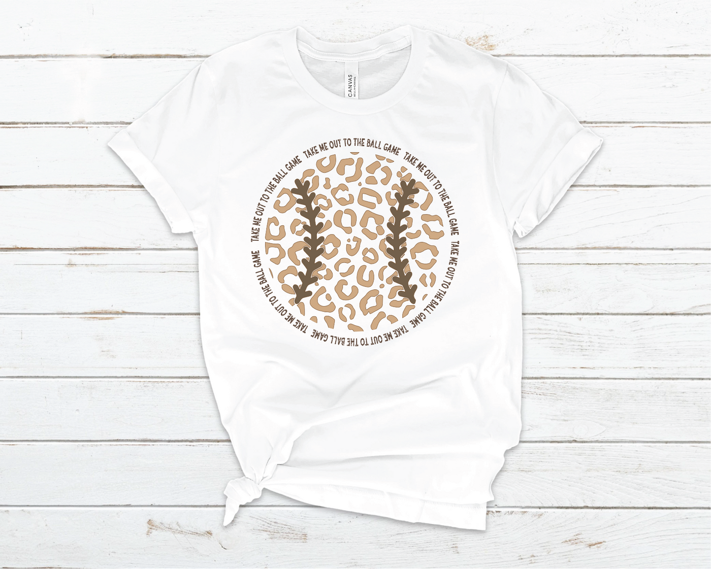 Take Me Cheetah Ballpark Tee